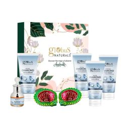 Globus Naturals Diamond Diwali Glow Gift Box, Set of 5-6