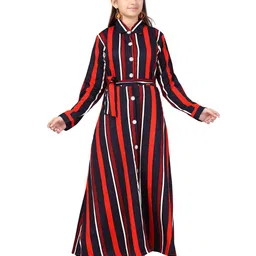 BAESD Striped Maxi Dress-53