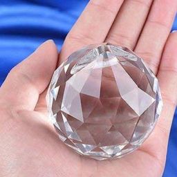 APNA KANHA Set Of 2 Feng Shui Crystal Clear Ball Decorative Showpiece-image-11