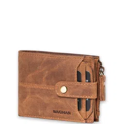 BAGMAN Men Leather Two Fold Wallet-picture-31