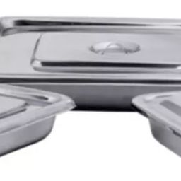IB BASICS Stainless Steel Instrument Trays with Cover 11 x 7 Inch-picture-18