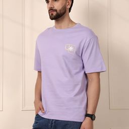 WROGN Men Graphic Printed Round Neck Cotton Oversized T-shirt-picture-8