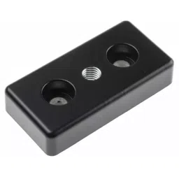 RS PRO M10 M8 Thread Base Plate Connector Bracket & Joint 8 mm Groove, 7675803-11