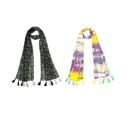 StoleVilla Floral Chiffon Stoles-image-82