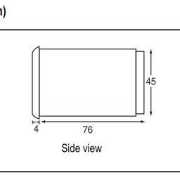 litost Selec Make Dual Display, Dual Set Point Short Depth Temperature Controller with bright display, Size : 48 x 48mm [TC544C] (Pack of 1) image 2