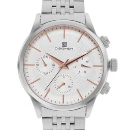 D'SIGNER Men Stainless Steel Bracelet Style Straps Analogue Watch 841SM.2G-picture-17
