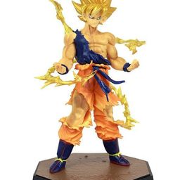 QUIRKMALL Dragonball Anime Super Saiyan 2 Fire Large Action Figure Limited Edition Figure Toy Statue Merchandise for Anime Lovers - 18 cm Height-image-38