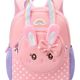 SCHOOLISH Cute 3D Rabbit Design Backpack for Kids with Detachable Front Pocket That Converts to Side Bag with Strap - Perfect Accessory for School & Travel for Kids- PACK OF 1 - COLOR MAY VARY - Height 10 Inches-image-77