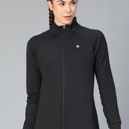 ATHLISIS Women Colourblocked Lightweight Crop Training or Gym Sporty Jacket-picture-37