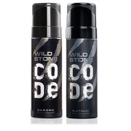 Wild stone Men Set Of 2 Code Body Perfumes image 1