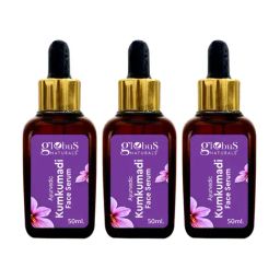 Globus Naturals Ayurvedic Kumkumadi Face Serum - Pack of 3-30