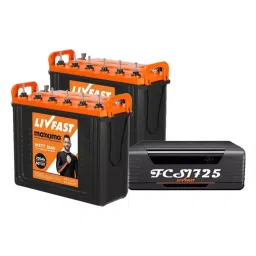 Livfast 230 AH FCS 1725 + MXTT 2660 Tall Tubular Inverter Battery-picture-40