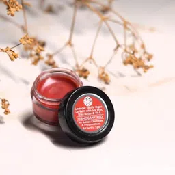 Chilife Lavender Vanilla Lip Balm With Shea Butter & Vitamin E- Mahogany Red- 5g-53