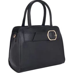 Forever Glam by Pantaloons Black Solid Medium Handbag-36