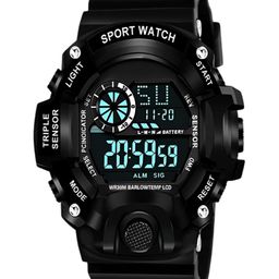 Hala Men Solid Round Tang Regular Digital Watch-44