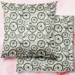 ArtzFolio Multicoloured Set of 2 Square Cushion Covers-picture-14