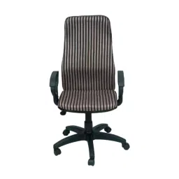 Veeshna Polypack Fabric Brown & Silver High Back Office Conference Chair CRH-1016-image-96