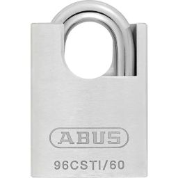 ABUS Key Weatherproof Titanium Safety Padlock Keyed Alike 11 mm Shackle 60 mm Body, 70883-image-57