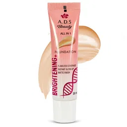 A.D.S Brightening Flawless Coverage Foundation-30g-Shade-01 image 1