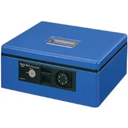 Kokuyo 318x228x79 mm Blue A4 Portable Safe with Dial, CB-11B-image-96