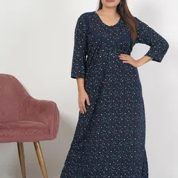 CHUI MUI Printed Maxi Nightdress-picture-19