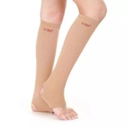 AccuSure Extra Large Open Toe Anti Embolism Knee Length Stocking for Varicose Vein AOK15-XL-28
