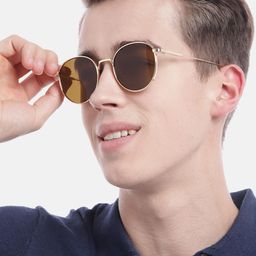 Voyage Unisex Round Sunglasses-31