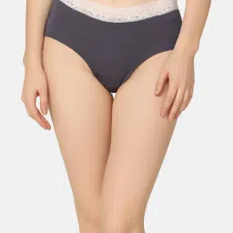 Da Intimo Dark Grey Hipster Panty-image-59