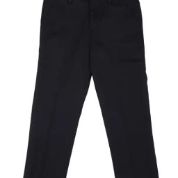 Allen Solly Junior Black Solid Trousers-image-92