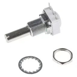 Vishay Panel Mount Rotary Potentiometer 120 mW Power 1 mΩ Solder Lug Terminal, P11S1V0FLSY00105KA (Pack of 60 Pcs)-image-75