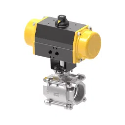 Aira 1.1/4 Inch Single Acting CF8M Pneumatic Actuated Ball Valve Screwed End 3YES-32S-image-92
