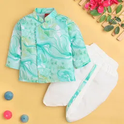 Jeetethnics Boys Abstract Printed Regular Kurta With Dhoti Pants-picture-20