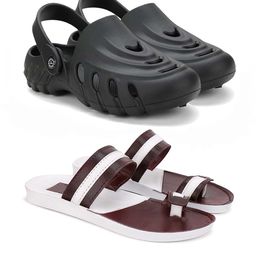 World Wear Footwear Men Clogs-image-87