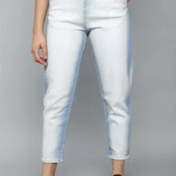Allen Solly Blue Cotton Mid Rise Jeans-image-28