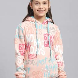 Monte Carlo Kids Peach Printed Full Sleeves Sweatshirt-image-89