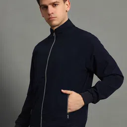 GET GOLF Men Polyester Bomber Jacket-46