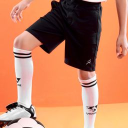 Pine Active Cotton Lycra Knit Anti-Bacterial Solid Color Shorts With Stretch - Black-image-85