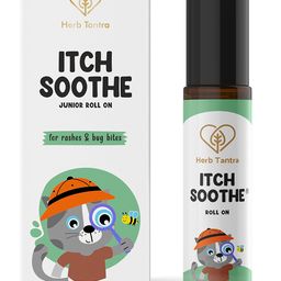 Herb Tantra Itch Soothe Roll On for Kids | For Rashes, Diaper Rashes, Mosquito Bites | Natural Ayurvedic After Bite Oil | Chamomile Calendula, Spearmint Essential Oils | Safe for ages 6 Months+-picture-15