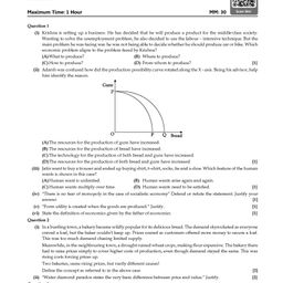 Oswaal Books ISC Question Bank Chapterwise & Topicwise Solved Papers Class 11 Economics For 2026 Exam image 3