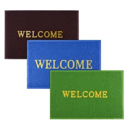 Kuber Industries Pack of 3 Rubber Doormats-31