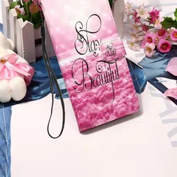 PEEPERLY Typography Printed Samsung Galaxy S24 5G Flip Case Mobile Accessories-56