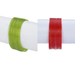 1ST TIME Set Of 24 Green Alloy Bangles-picture-23