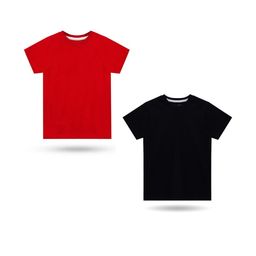 Dechado Boys Pack Of 2 Solid T-shirt-image-49
