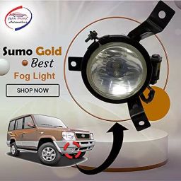 Auto Pearl Car Fog Lamp Light Compatible For Tata Sumo Gold (Set of 2 Pcs) image 5