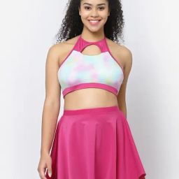 Cukoo Pink Printed Swimwear Set-picture-10