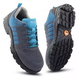 Fuel Steel Toe Safety Shoes Single Density Low Ankle Size UK 10 Blue Model Aqua 1-image-76