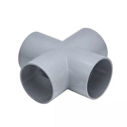 Astral Cross Tee 2½ inch (7.5 cm) Plastic UPVC Pipe Fittings, M092062407-image-27