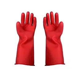 Raychem Electrical Insulating Gloves KL-D-ARC Rolled Edge Red 7 Size 360 mm Length, DEA0010560 (1 Pair)-image-92