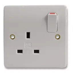 Honeywell Switch Socket Outlet, 1Gang, K2757WHI-30