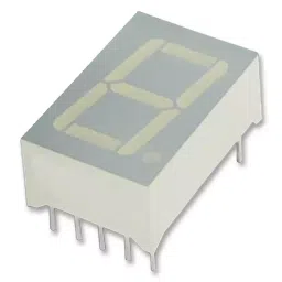 KINGBRIGHT Display, LED, 0.56", Red, Anode, SA56-11SURKWA (Pack of 5)-96